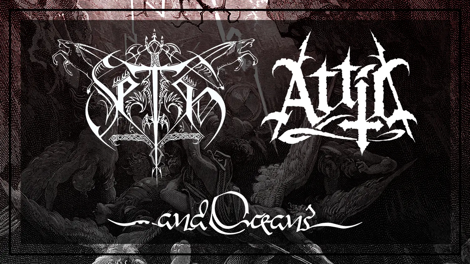 HEDON ZWAAR PRESENTS: OF MARTYRS AND SCARS TOUR WITH SETH & ATTIC