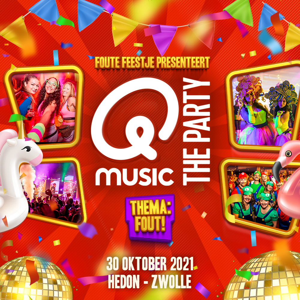 QMUSIC THE PARTY FOUT!
