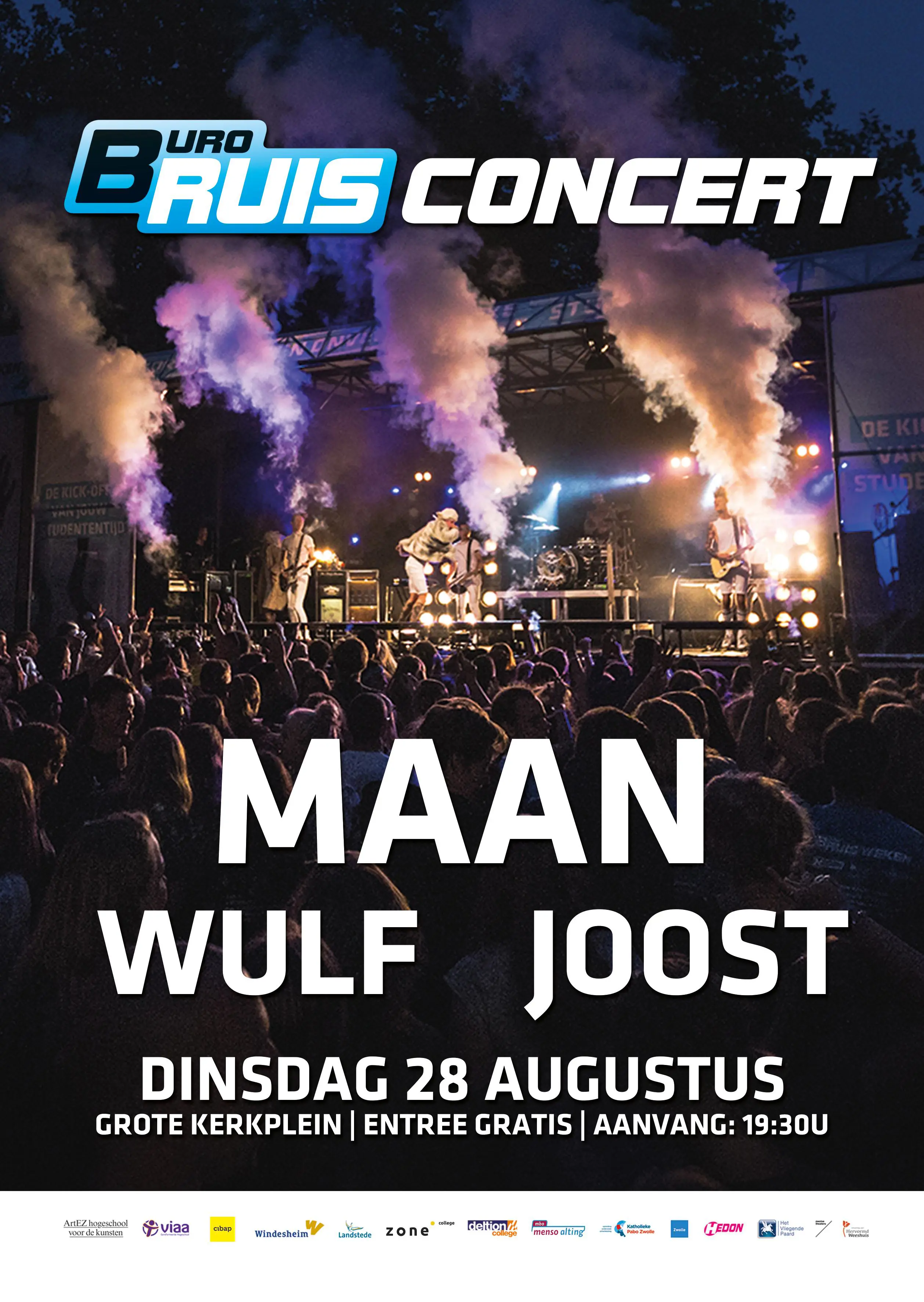 BRUISCONCERT: MAAN / JOOST / WULF