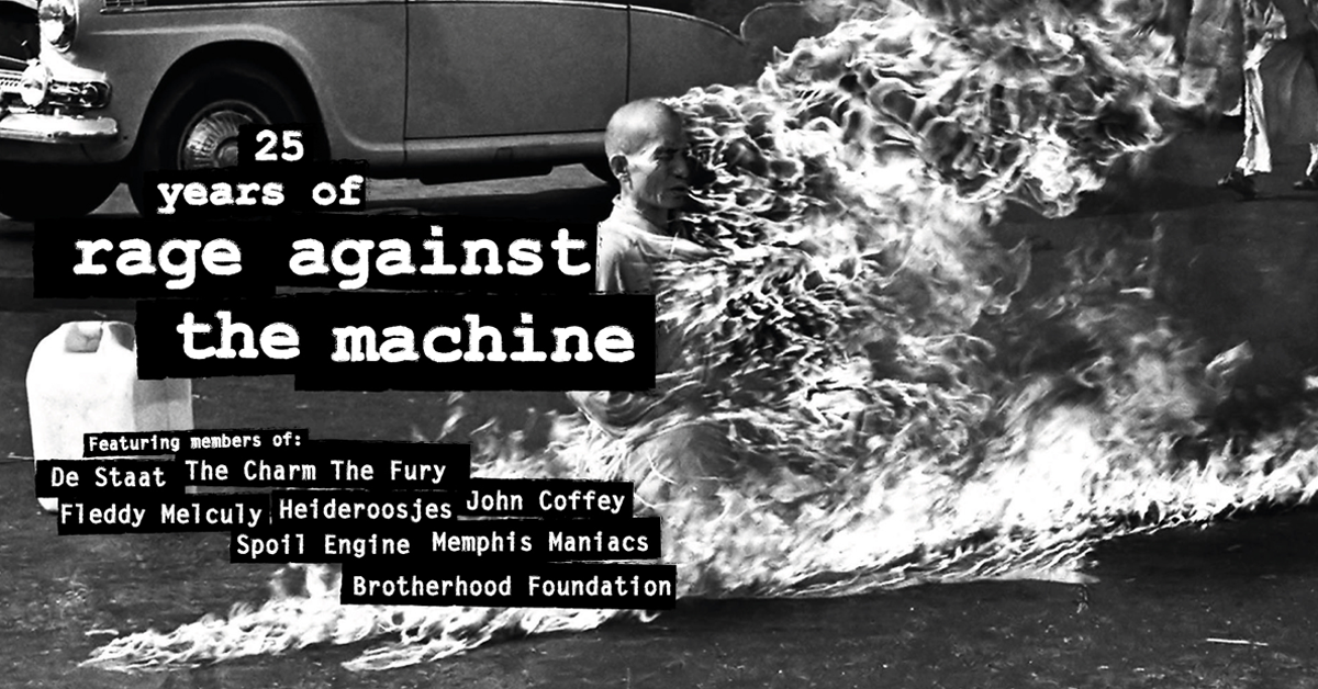 25 YEARS OF RAGE AGAINST THE MACHINE