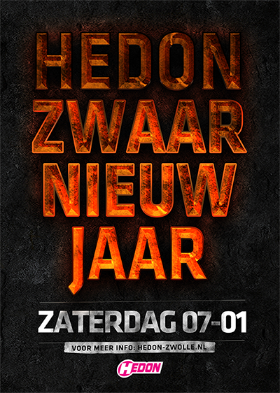 HEDON ZWAAR NIEUWJAAR