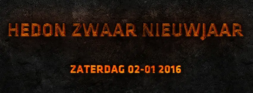 HEDON ZWAAR NIEUWJAAR